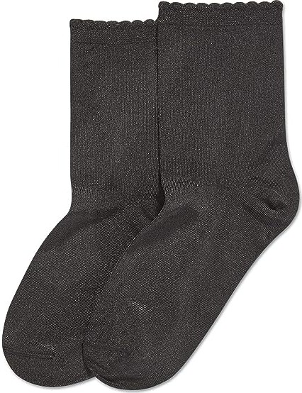 Hue Scalloped Socks | ShopStyle