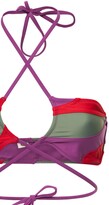 Thumbnail for your product : Tropic of C Patchwork Keyhole Bikini Top