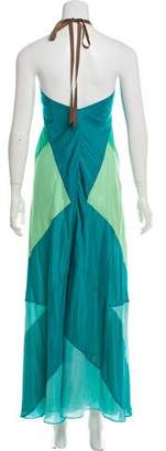 A Common Thread Silk Maxi Dress