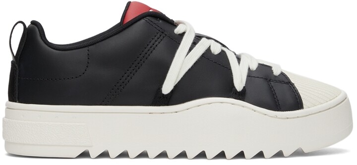 Diesel Black S-Shika Lace-Up Sneakers - ShopStyle