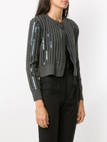 Thumbnail for your product : Martha Medeiros Cropped Knitted Cardigan