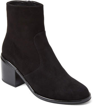Clergerie Black Moots Suede Ankle Booties