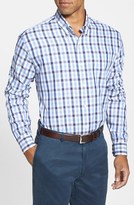 Thumbnail for your product : Cutter & Buck 'Nolan' Classic Fit Plaid Herringbone Sport Shirt