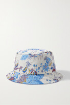 Thumbnail for your product : Isabel Marant Haley Reversible Printed Padded Shell Bucket Hat