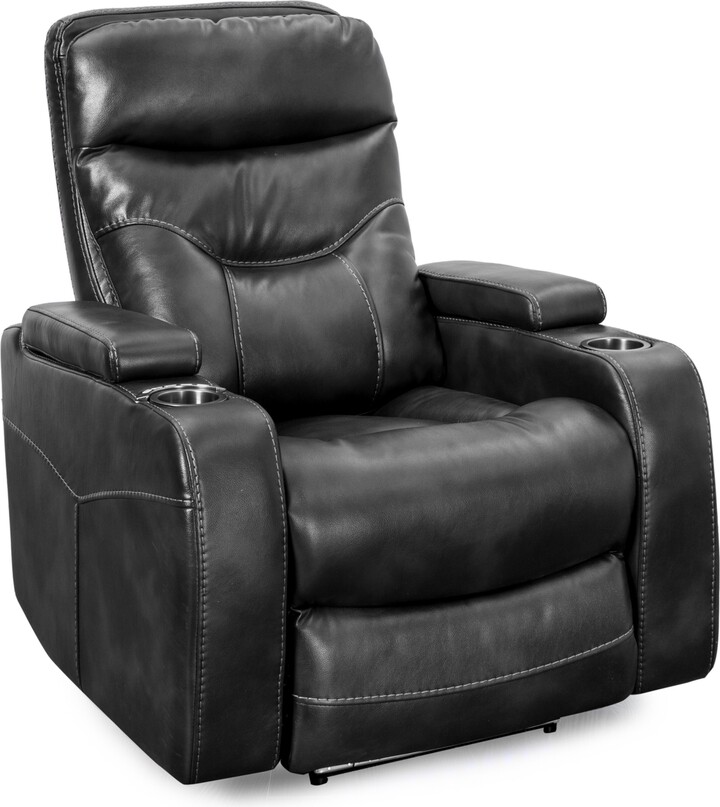 Furniture Jabarr Beyond Leather Recliner, Created for Macy's ShopStyle