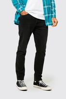 Thumbnail for your product : boohoo Slim Fit Cotton Jeans
