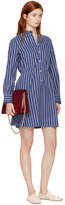 Thumbnail for your product : A.P.C. Blue Striped Lili Dress