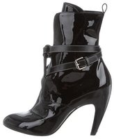 Thumbnail for your product : Louis Vuitton Patent Leather Ankle Boots