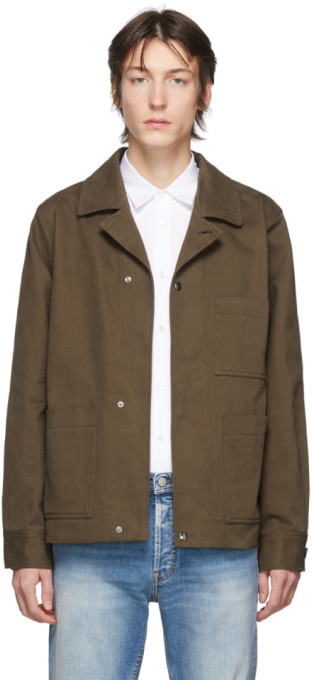 khaki twill jacket