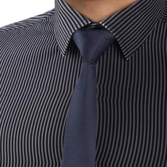 DAE1036 Blue Checkers Discount Skinny Tie Gift Creative Dan Smith