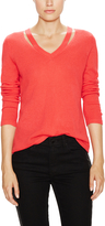 Thumbnail for your product : Cashmere Cut Out V-Neck Sweater