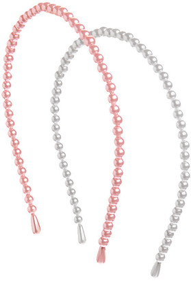 Gymboree Faux Pearl Headbands Two-Pack
