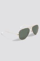 Thumbnail for your product : Ray-Ban Aviator Large Metal Gold
