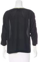 Thumbnail for your product : 3.1 Phillip Lim Silk Long Sleeve Top