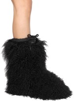 Thumbnail for your product : Chiara Ferragni 20mm Mongolian Fur Snow Boots