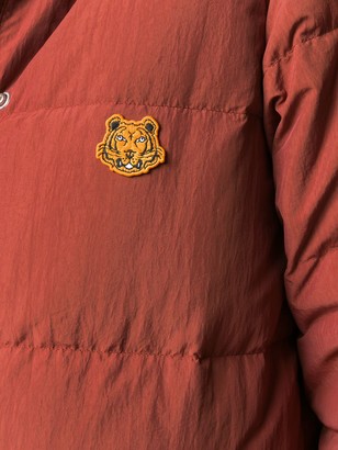 Kenzo Tiger-motif padded coat