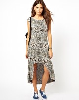 Thumbnail for your product : Sauce Printed Hi-Low Dress