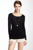 Thumbnail for your product : Central Park West Cutout Back Sweater