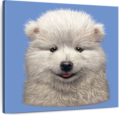 Ebern Designs Brampt Samoyed Puppy