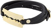 Thumbnail for your product : McQ Razor triple wrap bracelet