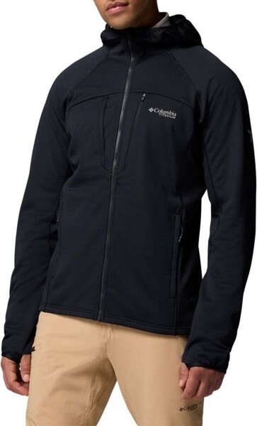 Men's Columbia Arctic Crest Bonded Softshell Jacket Medium Black
