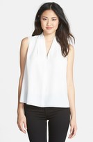 Thumbnail for your product : T Tahari 'Edie' High/Low V-Neck Blouse