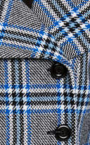 Thumbnail for your product : Michael Kors Collection Double-Breasted Plaid Wool-Blend Coat