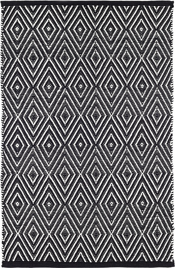 Dash & Albert By Annie Selke Dash Albert by Annie Selke RDB170 Diamond Indoor/Outdoor Area Rug 2'6x12'0