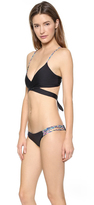 Thumbnail for your product : L-Space Antigua Reversible Chloe Wrap Bikini Top
