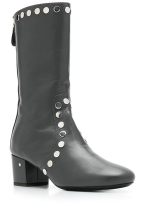 Laurence Dacade Studded Mid-Calf Boots