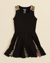 Thumbnail for your product : Flowers by Zoe Girls' Leopard Dress - Sizes 4-6X
