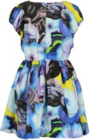Thumbnail for your product : MSGM Floral Print Mini Dress