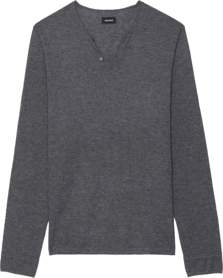 Zadig & Voltaire Monastir button sweater