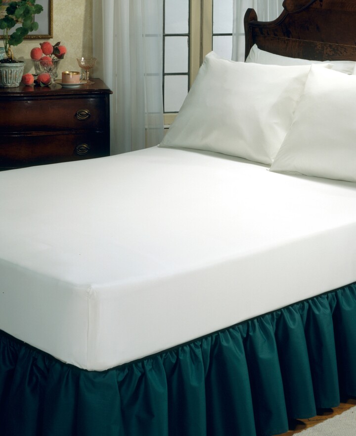 Fresh Ideas Fitted Vinyl Mattress Protector, Full