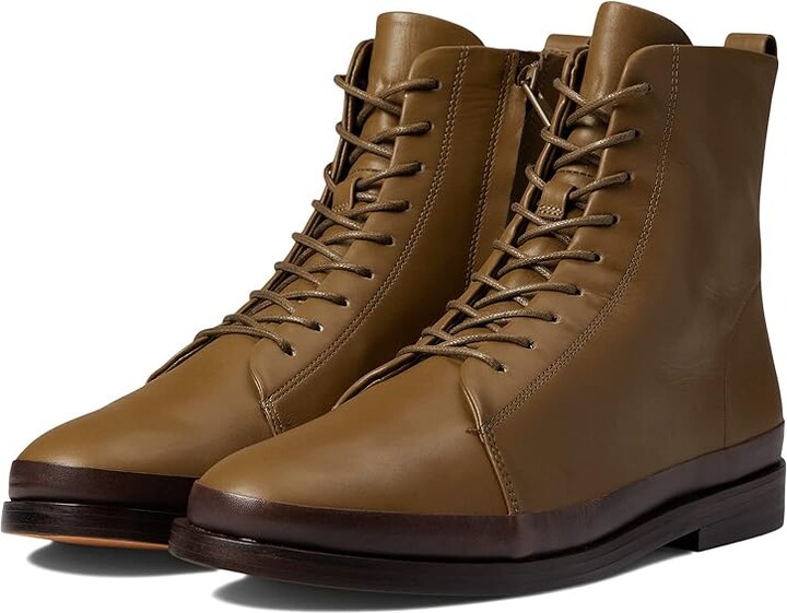 Vince Cooper (Dark Cypress Green Leather) Women's Boots ShopStyle