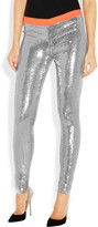 Thumbnail for your product : Sass & Bide Opposing Forces sequined jersey leggings