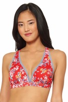 Thumbnail for your product : Jessica Simpson Women's Standard Mix & Match Floral Print Swimsuit Separates (Top & Bottom)