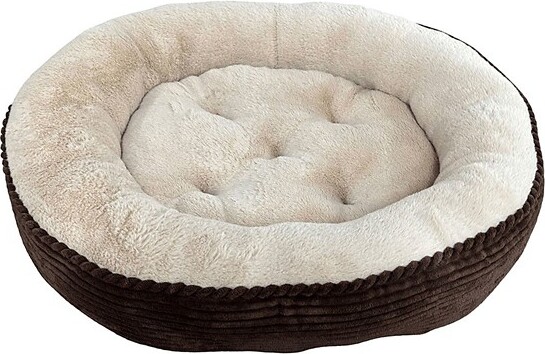 Sleep Zone Luxe Round Dog Bed