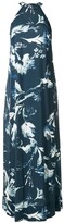 Thumbnail for your product : OSKLEN Ocean flower long dress