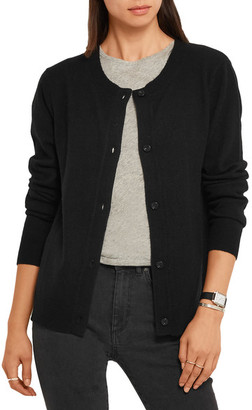Clu Lace-Paneled Wool And Cashmere-Blend Cardigan