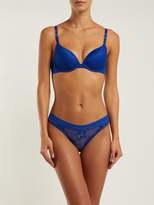 Thumbnail for your product : Stella McCartney Lace Briefs - Womens - Blue
