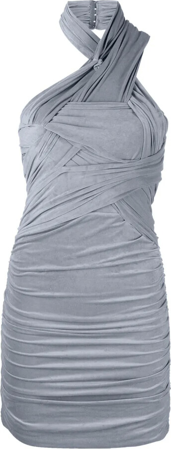 Alexander Wang Ruched Halterneck Minidress