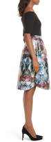 Thumbnail for your product : Ted Baker Keris Mirrored Minerals Tulip Fit & Flare Dress