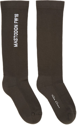 Rick Owens Grey Mastodon Socks