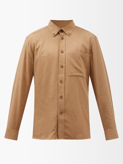 Burberry Cotton Pocket Shirt | Shop the world's largest collection of 