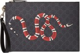 Thumbnail for your product : Gucci Bestiary pouch with Kingsnake