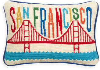 Jonathan Adler San Francisco Needlepoint Pillow