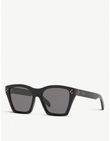 Thumbnail for your product : Celine CL40090I square-frame acetate and metal sunglasses