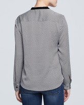 Thumbnail for your product : Jones New York Collection Dot Print Blouse
