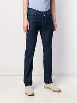 Thumbnail for your product : Jacob Cohen contrast stitch jeans